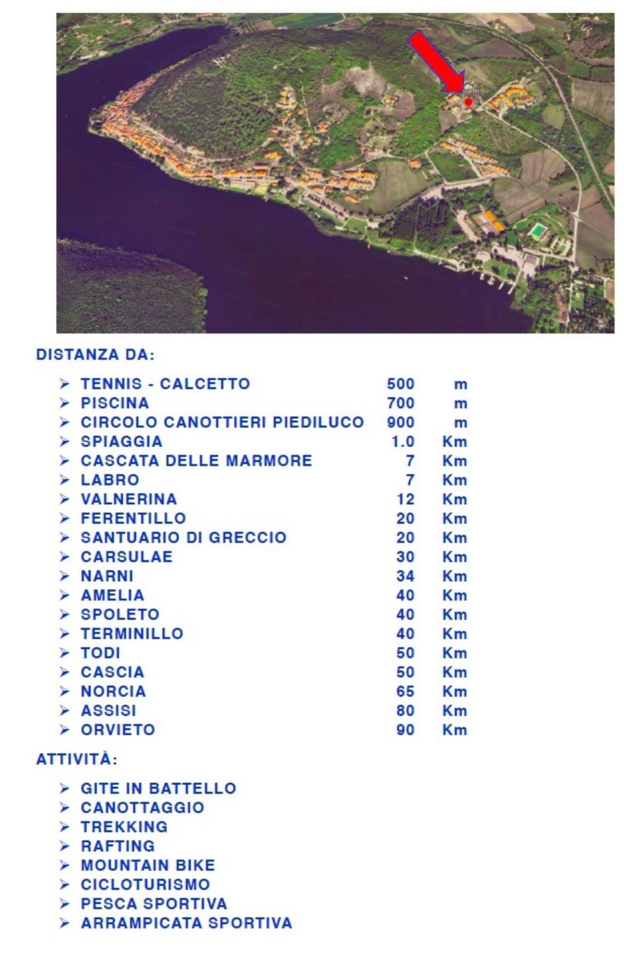 I Segreti Del Lago Piediluco Luaran gambar
